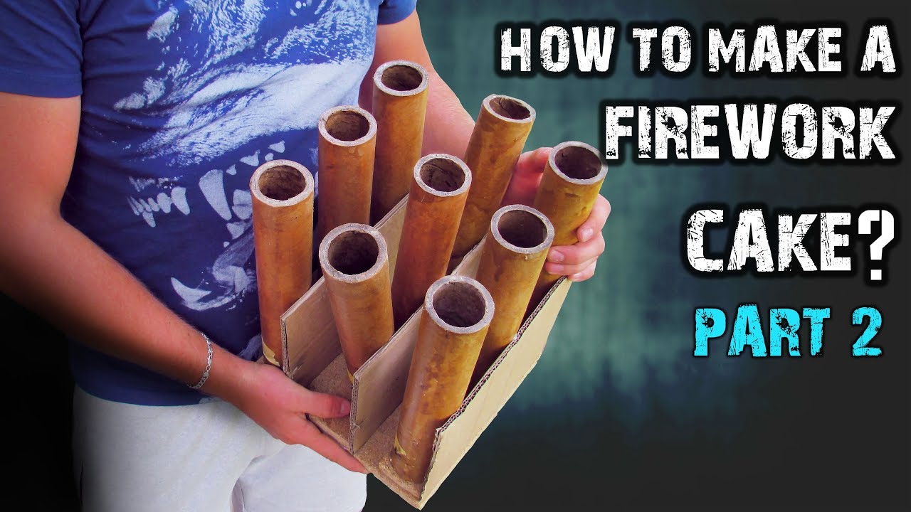 HOW TO MAKE A FIREWORK CAKE? /PART 2 YouTube