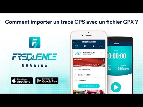 Comment importer un tracé GPS avec un fichier GPX - FREQUENCE Running - video from FREQUENCE Running