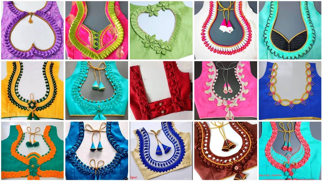 80+ бутиковых индийских блузок-сари, дизайн спинки для праздничного торжества/дизайн горловины св...