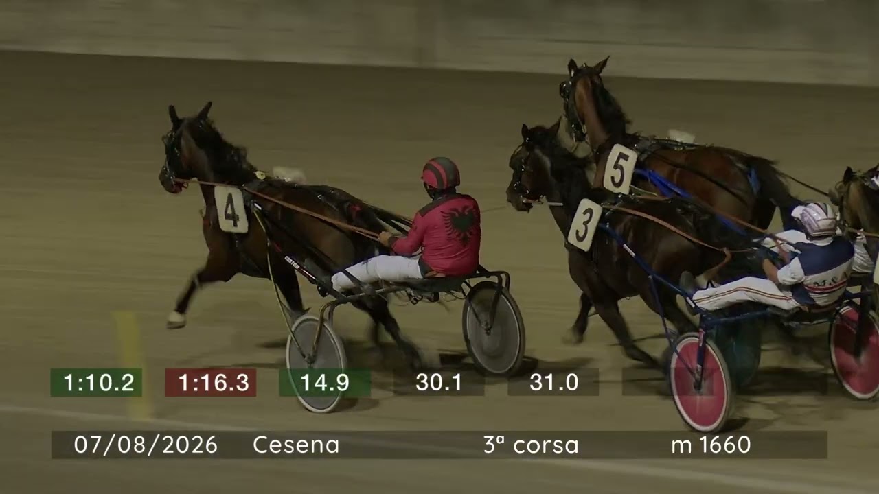 2026 08 07 | Corsa 3 | Metri 1660 | Premio Magnum Algida