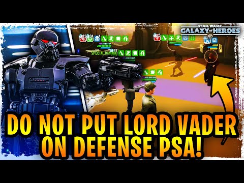 Lord Vader Gives Free Wins on Grand Arena Defense - Dash Rendar Amazing Ep.2 - Grand Arena is SWEATY