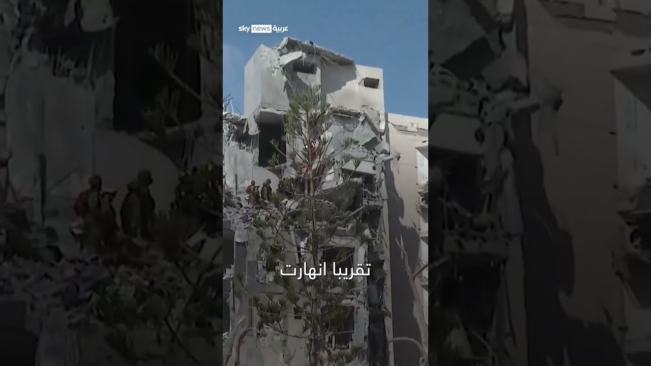 مراسل سكاي نيوز عربية يرصد حجم الدمار في بئر السبع | سوشال سكاي