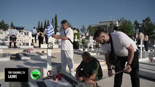 Top Channel/ Vajtim Dhe Festë Për Ndarjen E Qipros.sot 50 - Vjetori I Pushimit Turk Të Ishullit Pas...