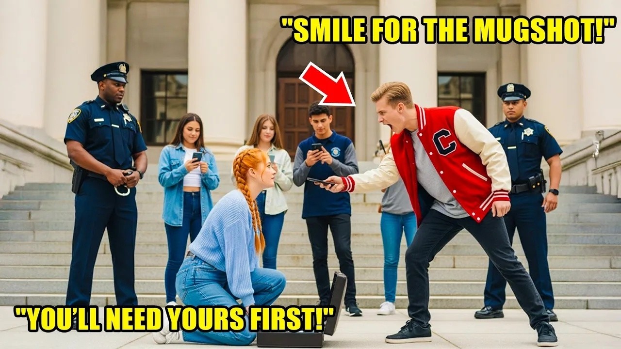 A Bully CALLED COPS To Cuff A New Girl Outside School — Then His Dad Got A Call From The Judge