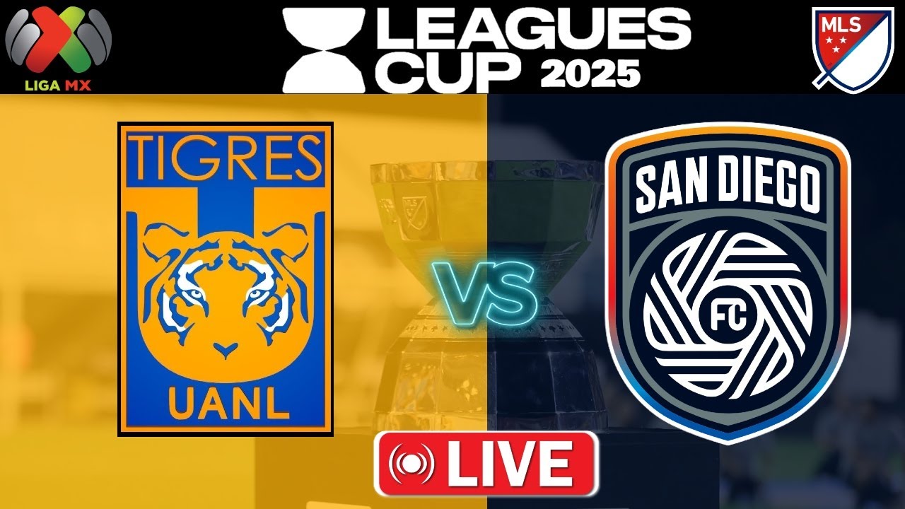 Tigres vs San Diego EN VIVO | Leagues Cup 2025 | Jornada 2 - YouTube