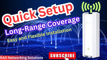 How to  Setup Tplink Wi-Fi 6 EAP650-Outdoor AX3000 Indoor/Outdoor WiFi 6 Access Point-English