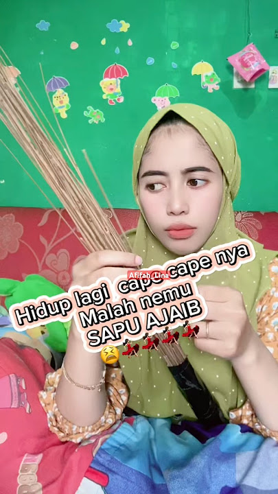 Hidup lagi cape capenya malah nemu sapu ajaib #comedy #beranda #shorts  #ngakak #humor