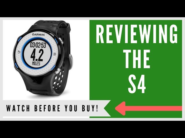 Geologi Forurenet Forstyrre ✓ GARMIN APPROACH S4 GPS GOLF WATCH: AN HONEST REVIEW - YouTube