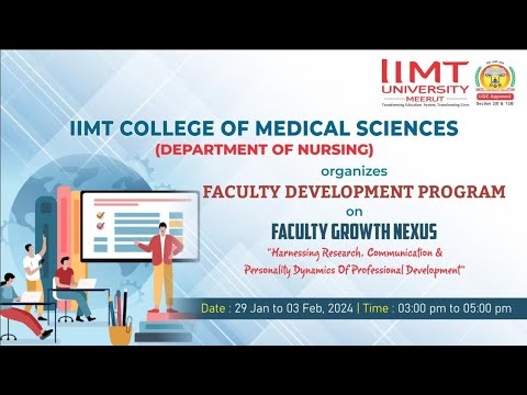 #Day6 FACULTY GROWTH NEXUS - 6 Days Faculty Development Program | IIMT ...