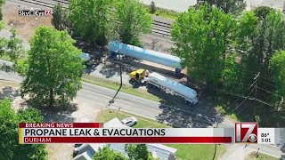 Gas leak prompts evacuations in Durham on Pleasant Drive, Durham school bus routes delayed