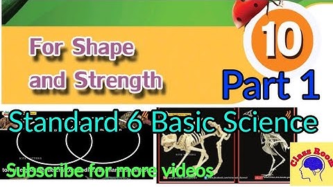 Standard 6 Basic Science unit 10 For Shape and Strength part 1 @ClassRoomsaranya