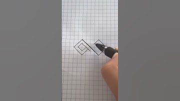 Cách vẽ hình khối 3d ảo drawing 3d shape shapes #drawing #3dart #art #magic #easydrawing #3ddrawing