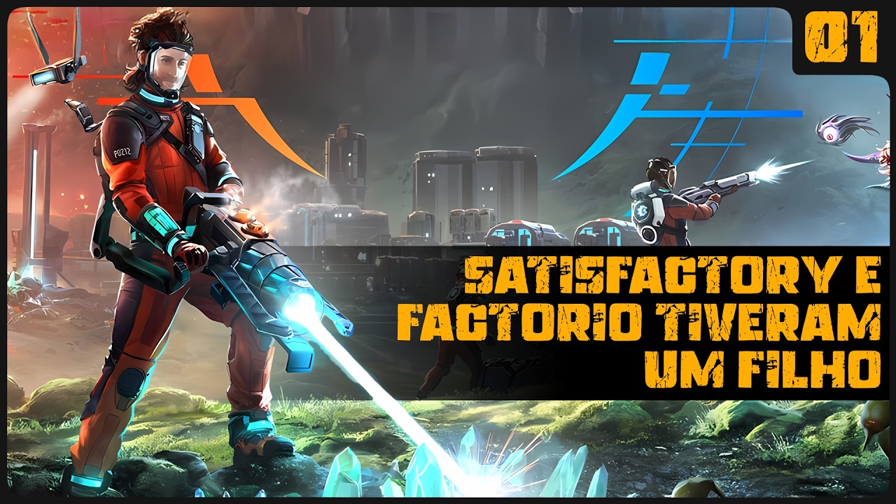 AUTOMAÇÃO + SURVIAL! STAR RUPTURE! FACTORIO E SATISFACTORY TIVERAM UM ...