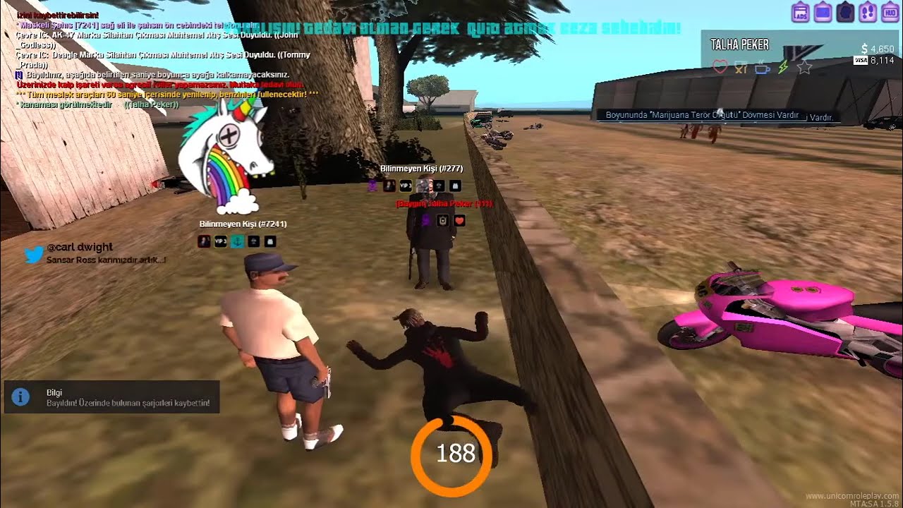 John Godless Rol Paslıyor :) İCRAAT#4(Unicorn Roleplay MTA)