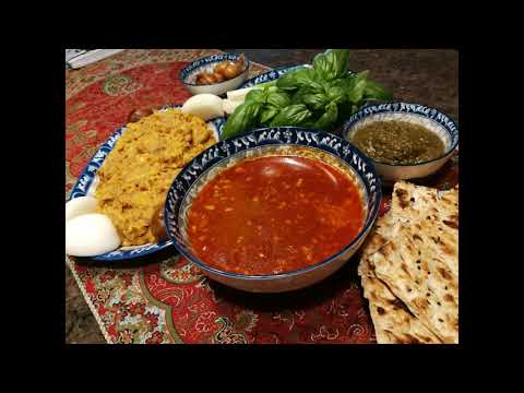 آبگوشت سنتی دیزی لذیذ وخوشمزه رفیق قدیمی سفره های ایرانی باآشپزخانه فریبا  