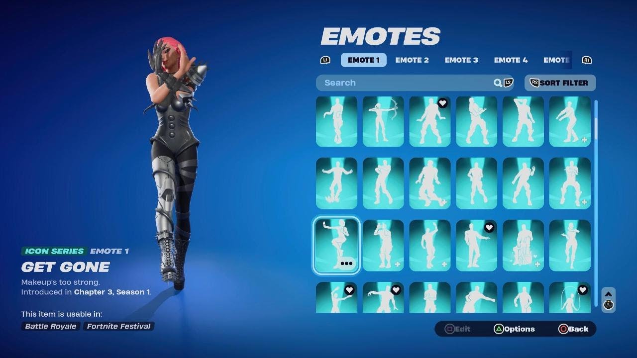 Fn Locker EMOTES LOCKER TOUR 02/2024 - YouTube