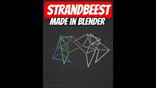 Can I Go More Complex? Strandbeest By Theo Jansen Made In Blender