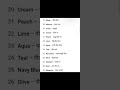 30 colour easy english and hindi mining #explore #english #edit #gaming #live