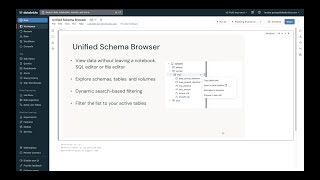 Unified Schema Browser