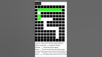 Crossword Puzzle mit app inventor