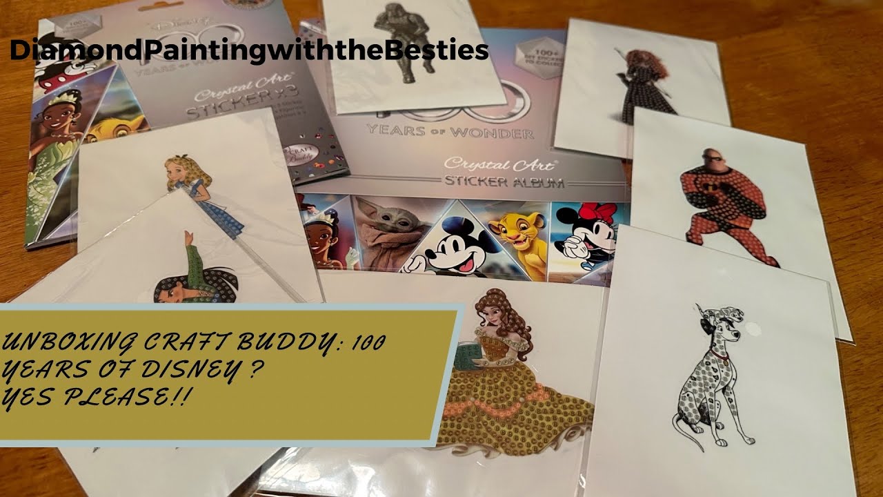 Unboxing Craft Buddy: 100 Years of Disney? Yes, Please!! 