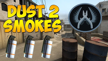 CS:GO Smoke Spots - Dust 2, Counter-Terrorist Side