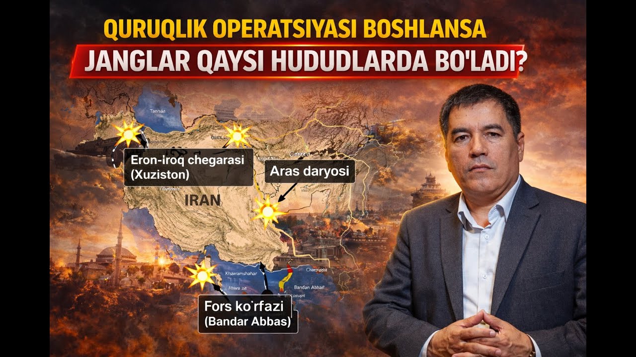 Quruqlik operatsiyasi boshlansa janglar qaysi hududlarda bo‘ladi?