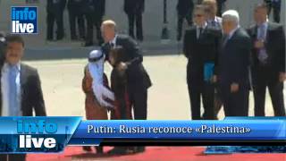 Putin: Rusia reconoce «Palestina»