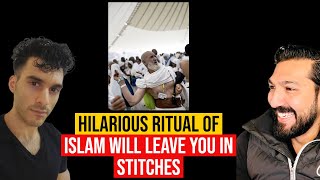 Hilarious Video of a MAN Performing an Islamic RITUAL