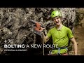 Adam ondra 76 bolting a new route  potential 9c project