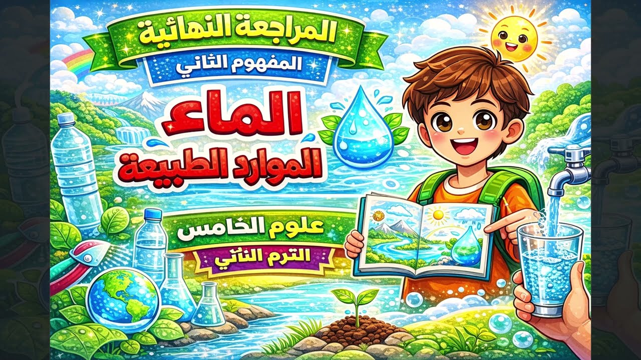 مراجعة المفهوم الثانى علوم الصغف الخامس الترم الثانى