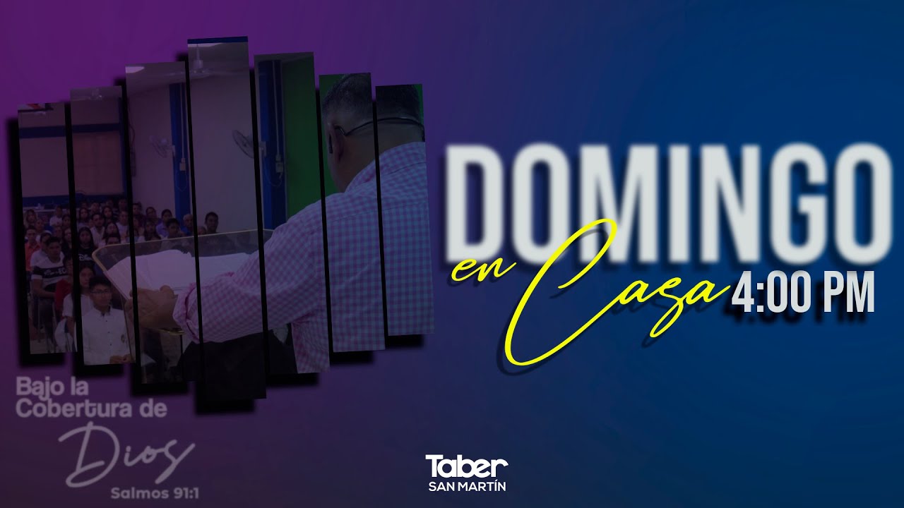 CULTO GENERAL 4:00 P.M. | DOMINGO 23 DE JUNIO DEL 2024 - YouTube