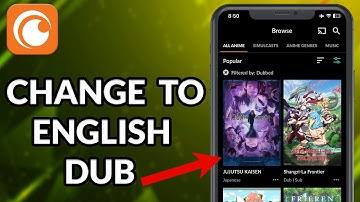 How To Change To English Dub On Crunchyroll