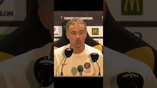 Luisas Enrique sveikina Lensą 👏