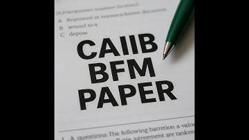 CAIIB BFM Crash Course | Module A Unit 1 | One Shot Quick Revision for Exam 2025