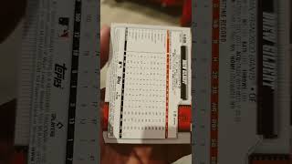 2026 Topps Series 1 Rookie card of Drew Gilbert  outfielder for the San Francisco Giants