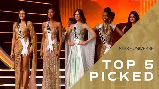 The 70th MISS UNIVERSE Top 5 Picked | Miss Universe