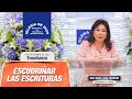 Enseñanza: Escudriñar las Escrituras, Hna. María Luisa Piraquive, 06 de diciembre de 2020, IDMJI
