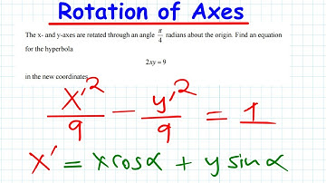 Rotations of Axes Made Easy  - Conic Sections