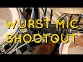 "Wurst" microphone shootout! (MD421, AT4050, SM57, CM3)