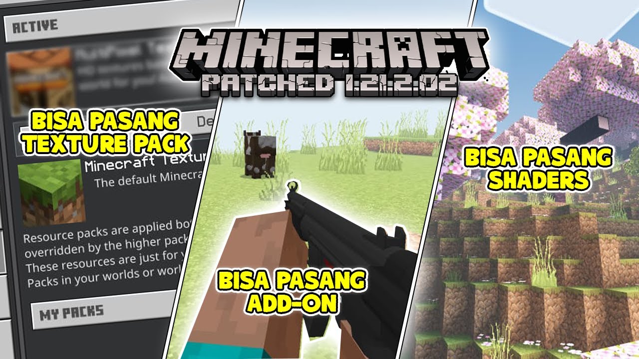 Update Minecraft Patched 1.21.2.02 Terbaru | No Password Dan Bisa Sign ...