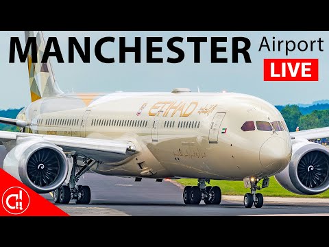 🔴 LIVE | Manchester Airport - Plane Spotting