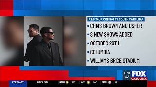 Chris Brown Usher bring summer tour to South Carolina