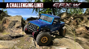 A CHALLENGING LINE | mst cfx-w JP1 #rockcrawling #MST #CFXW