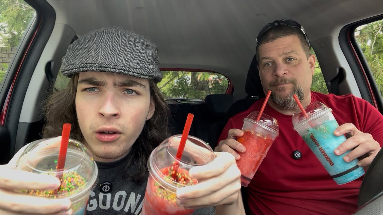 Are Burger King’s NEW Frozen Strawberry & Nerds / Frozen Blue Razz & Nerds Beverages WORTH A TRY?