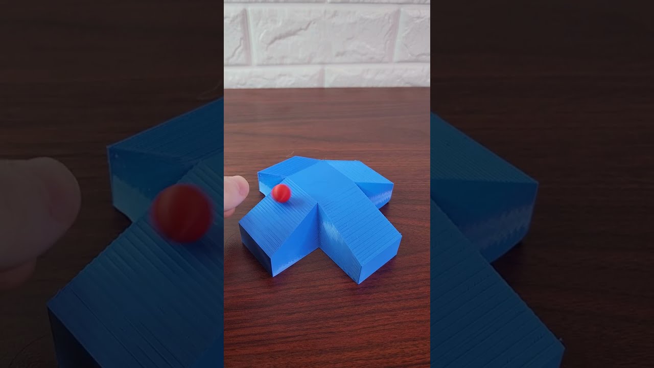Crazy 3D Printed Optical Illusion