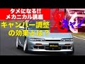 キャンバーの効果ってどうなの？ タメになるメカニカル講座【Best MOTORing】1996