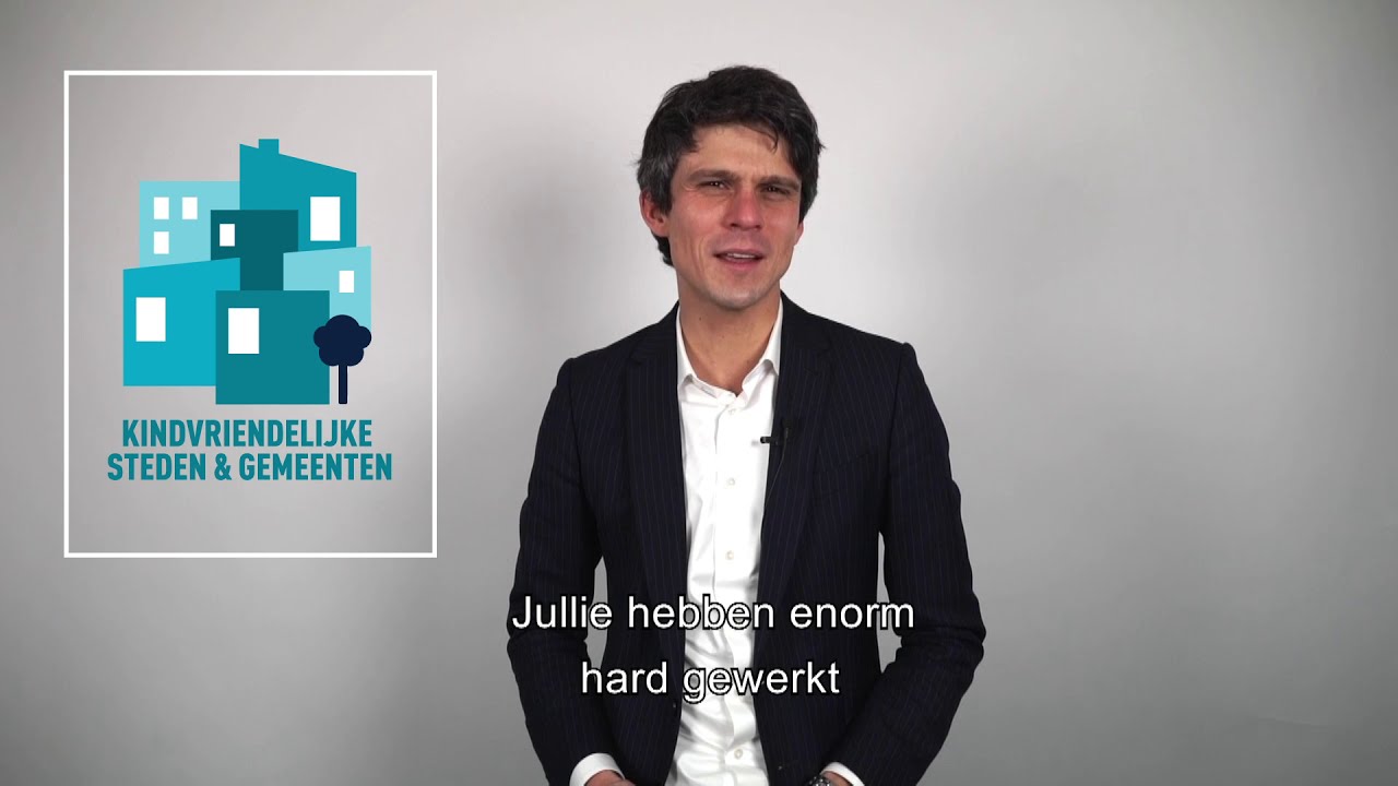 Minister Dalle overhandigt label aan kindvriendelijke steden en gemeenten