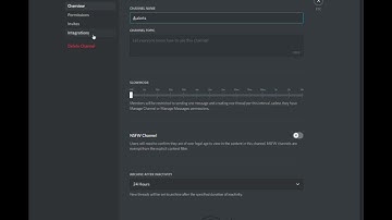 How to create a Discord channel webhook