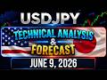 USDJPY Forecast and Technical Analysis for June 9, 2026